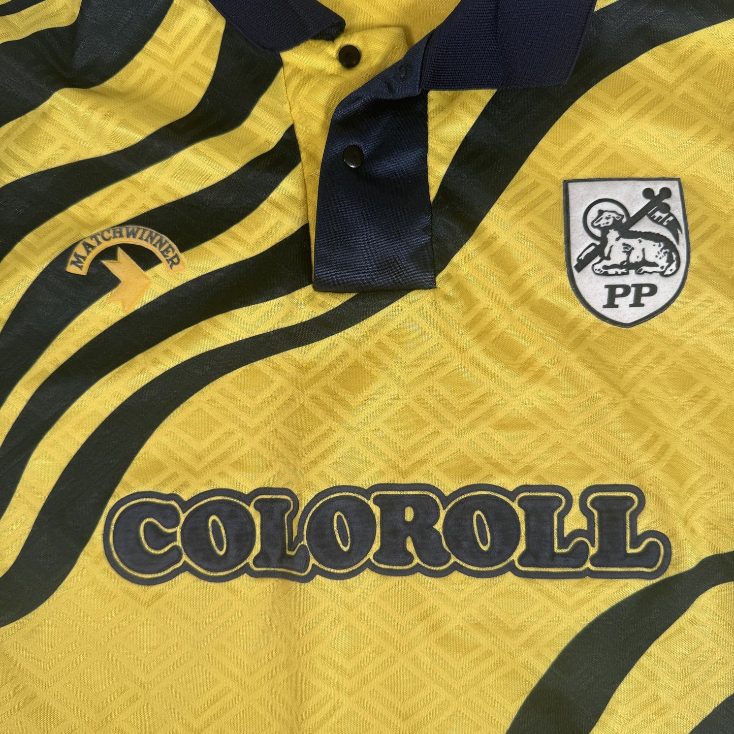 Preston North End 1992/1993 Away Football Shirt Medium