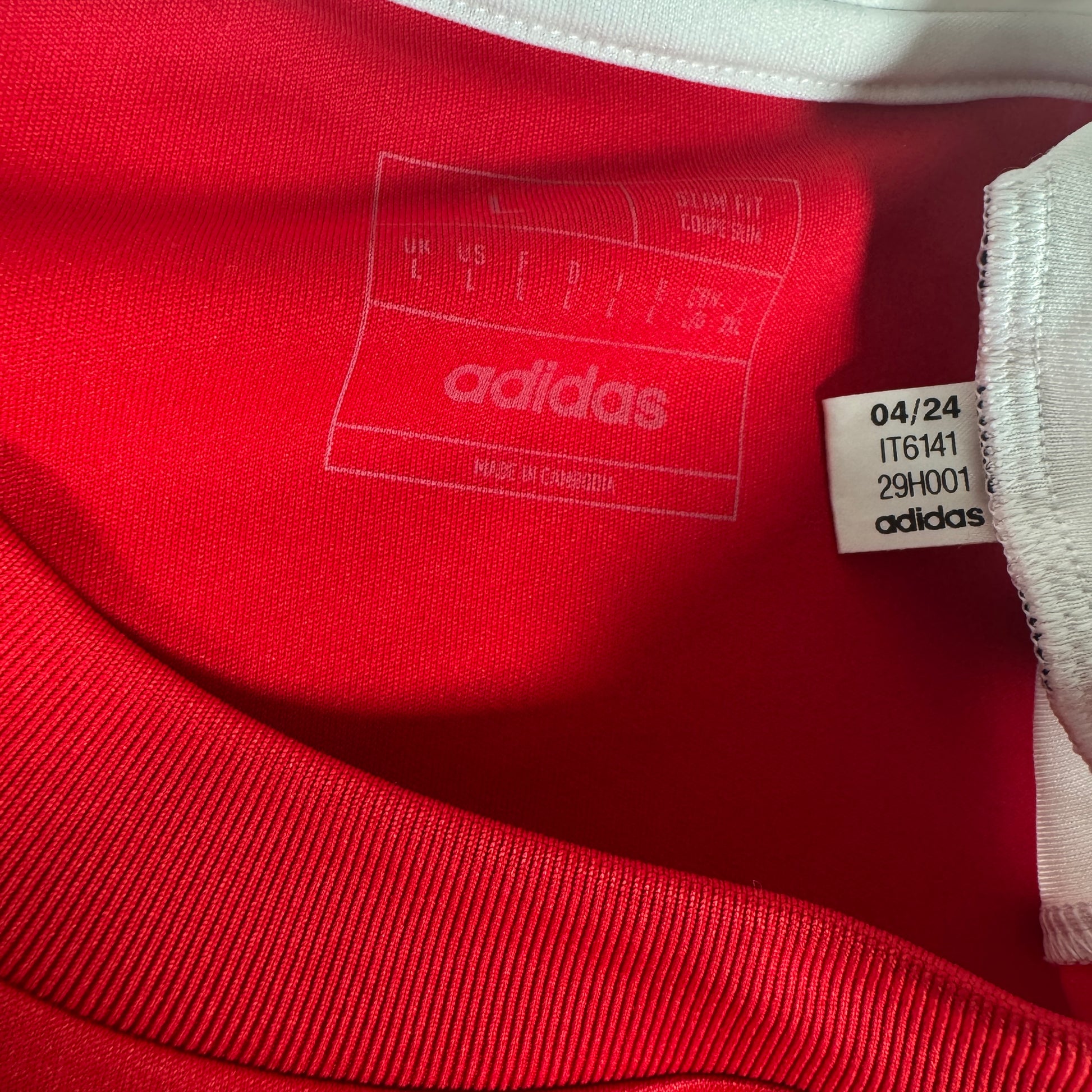 Arsenal 2024/2025 Home Football Shirt Large – Football Shirt Kingdom