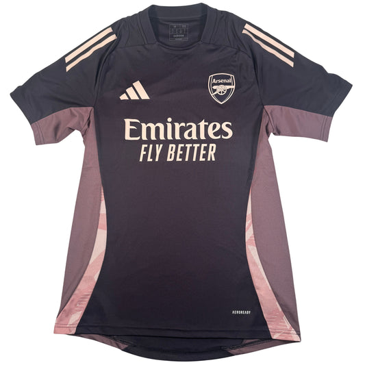 Front of Arsenal 2024/2025 training football shirt, size Medium