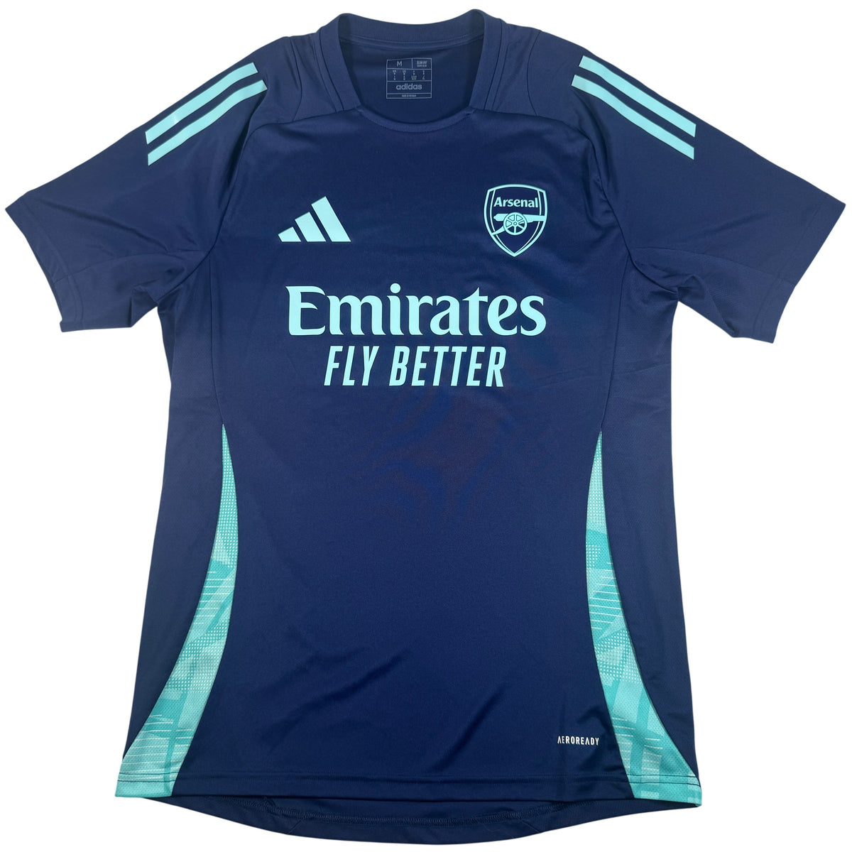 Front of Arsenal 2024/2025 training football shirt, size Medium