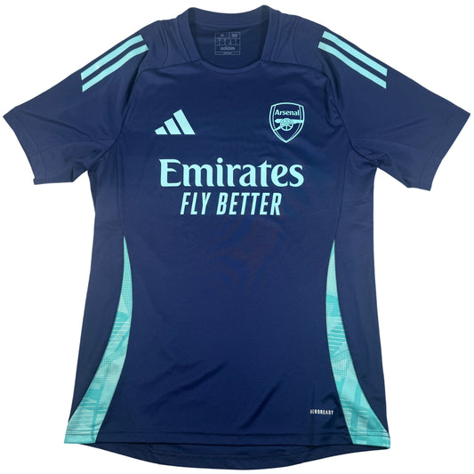 Front of Arsenal 2024/2025 training football shirt, size Medium