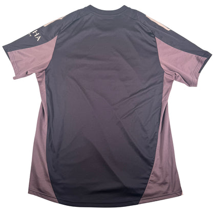 Back of Arsenal 2024/2025 training football shirt, size XL