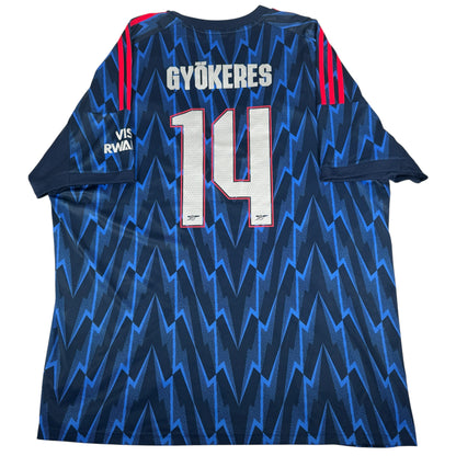 GYOKERES 14 Arsenal 2025/2026 Away Football Shirt 3XL — full back view
