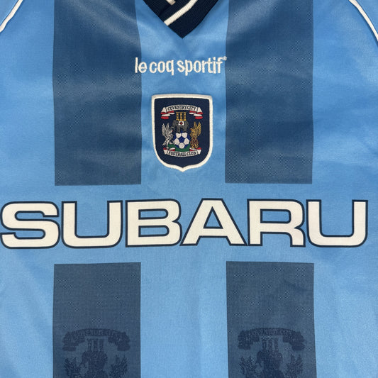 Coventry City 1998/1999 Home Football Shirt Small
