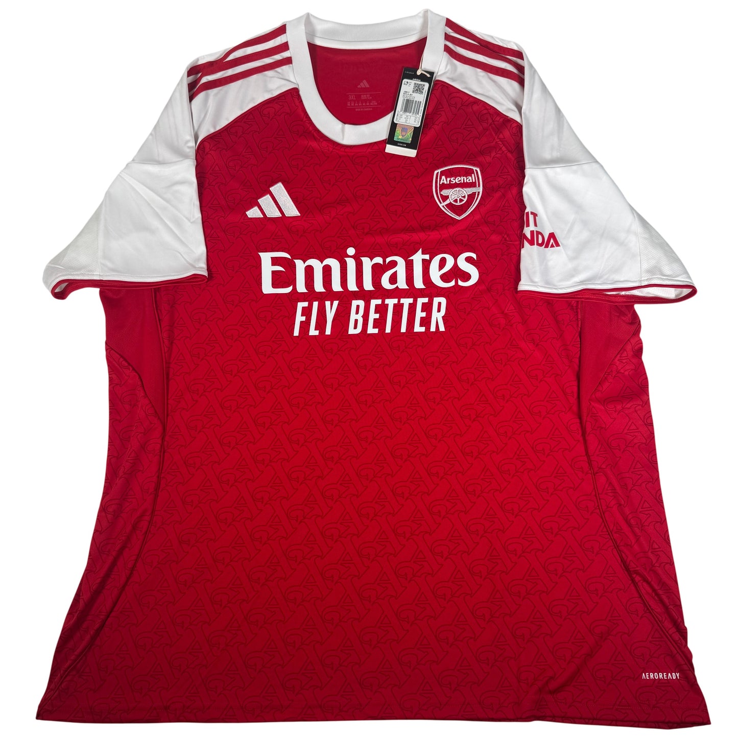 Arsenal 2025/2026 Home Football Shirt 3XL BNWT