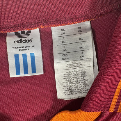 Size label inside AS Roma 1993/1994 home football shirt, size XXL