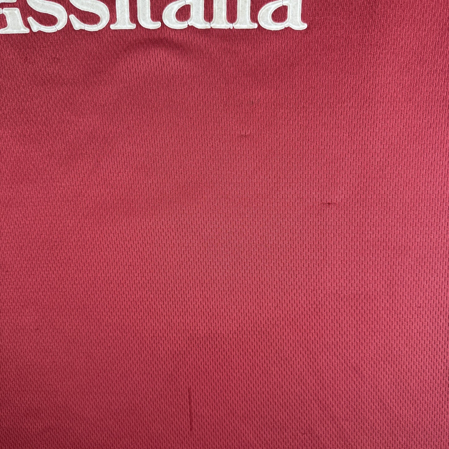 AS Roma 1998/1999 Home Long Sleeve Football Shirt Large