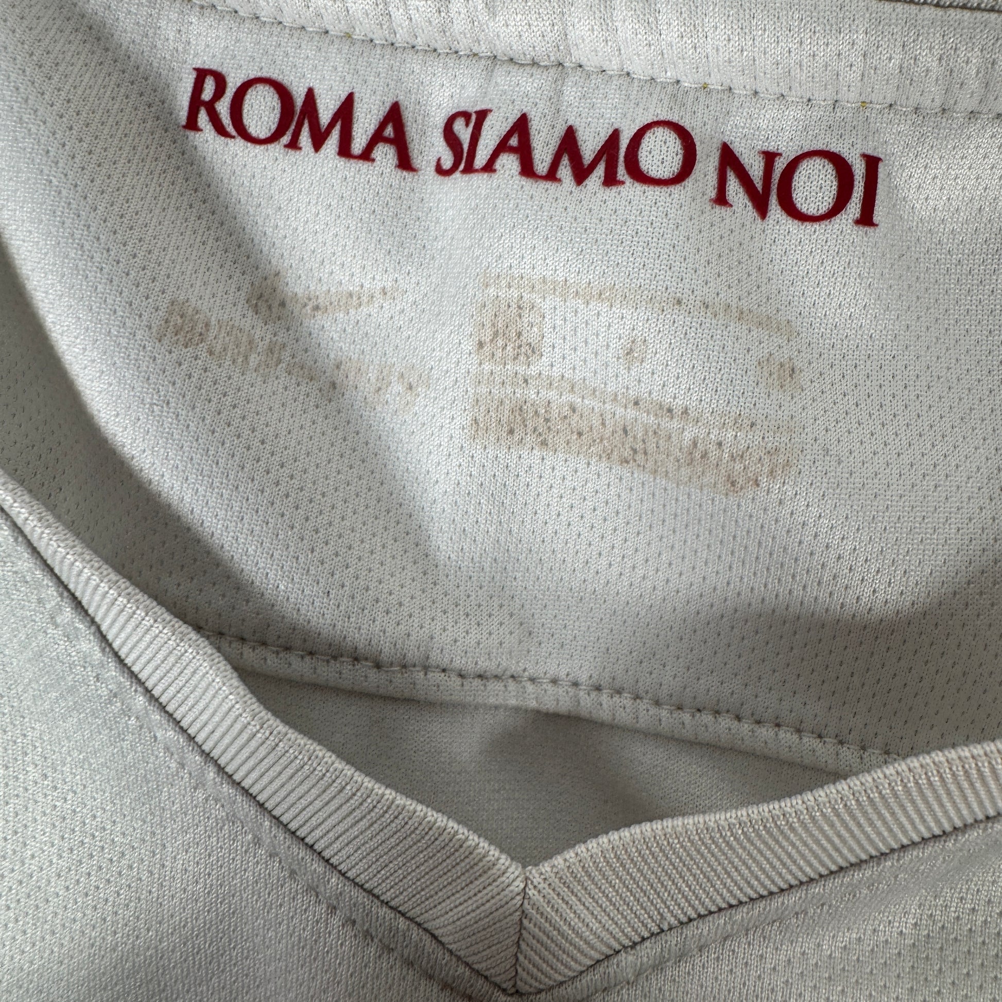 AS Roma 2017/2018 Away Football Shirt Small – Football Shirt Kingdom