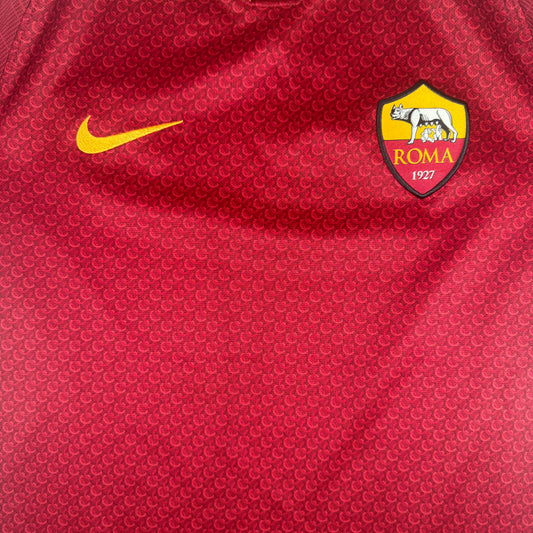 AS Roma 2018/2019 Home Football Shirt Medium – Football Shirt Kingdom