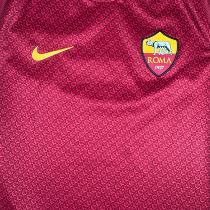 AS Roma 2018/2019 Home Football Shirt Small – Football Shirt Kingdom