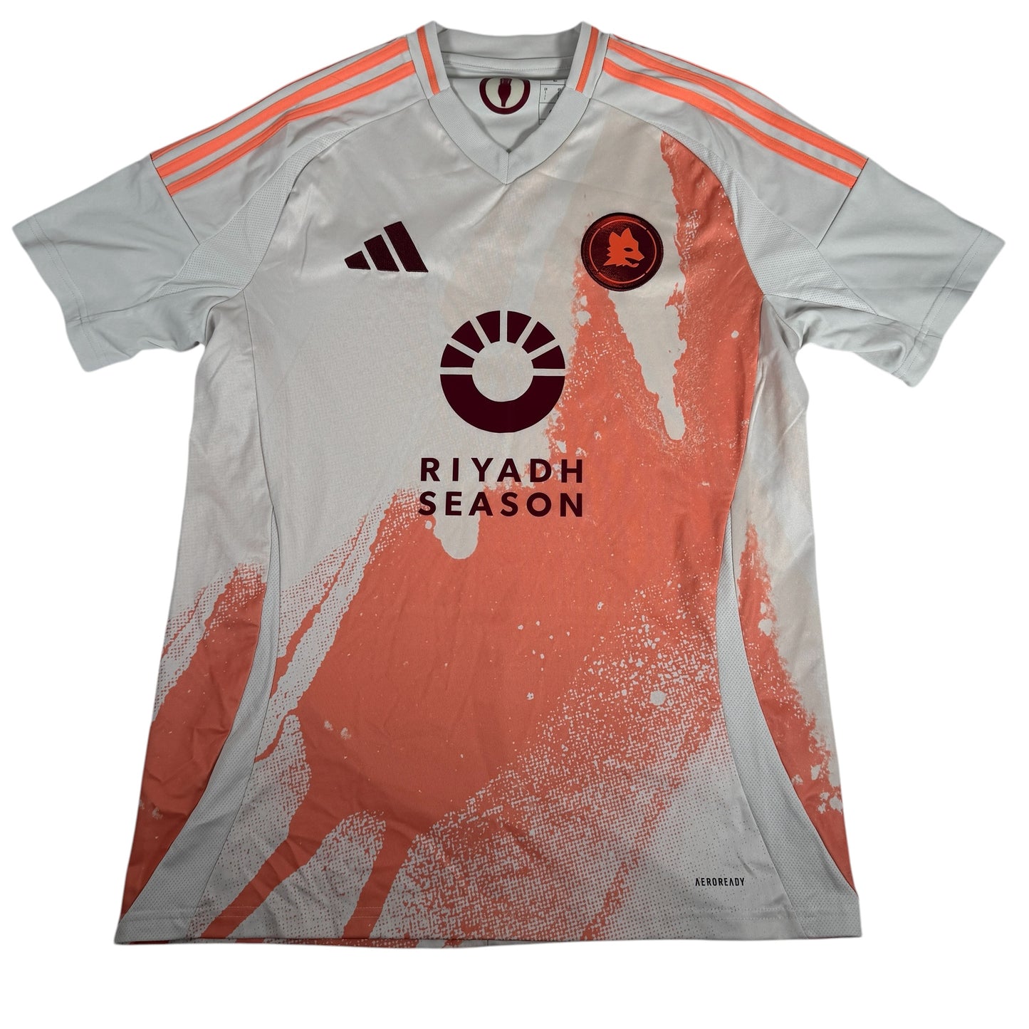 AS Roma 2024/2025 Away Football Shirt Large – Football Shirt Kingdom