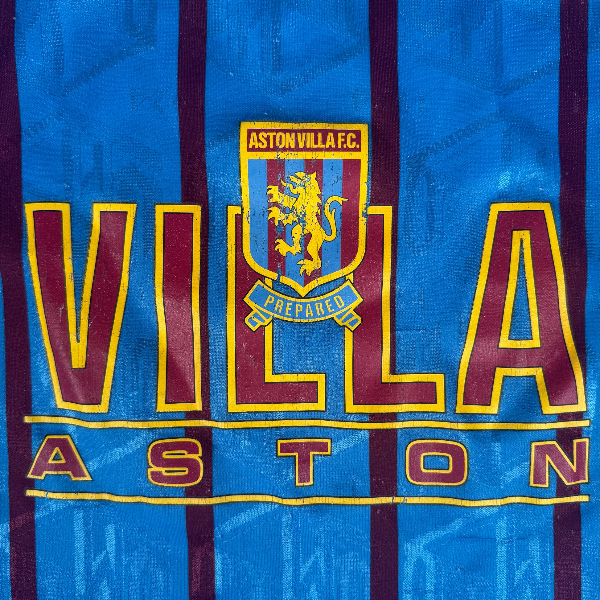 Aston Villa 1992/1993 Training Football Shirt XL – Football Shirt Kingdom