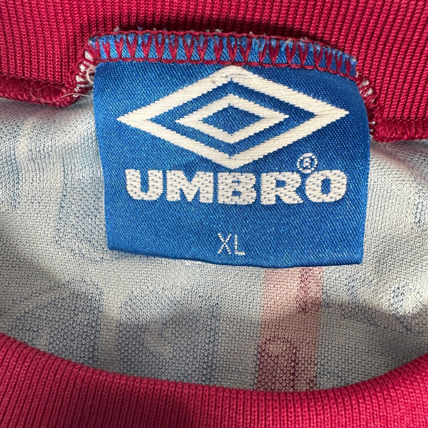 Aston Villa 1992/1993 Training Football Shirt XL – Football Shirt Kingdom