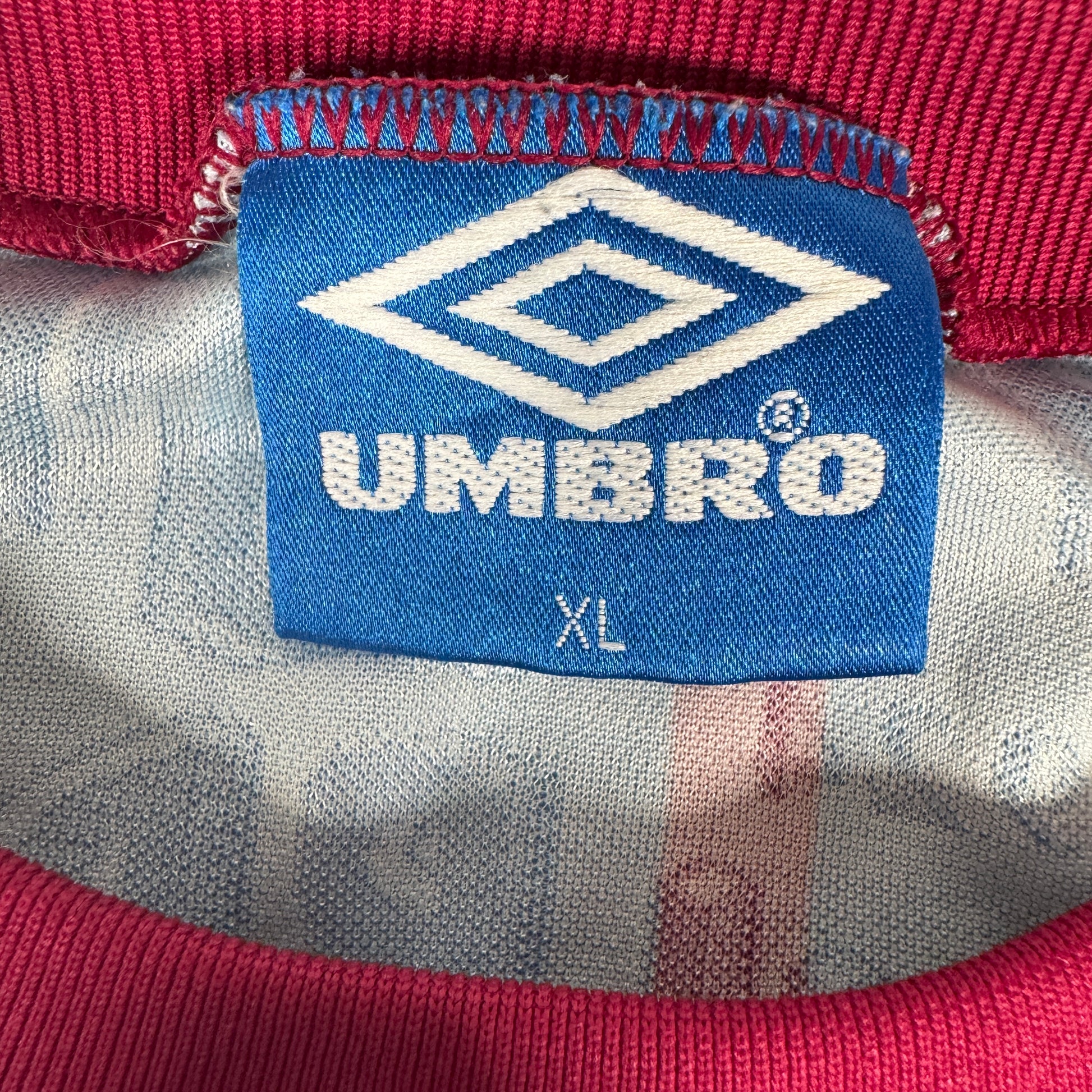 Aston Villa 1992/1993 Training Football Shirt XL – Football Shirt Kingdom