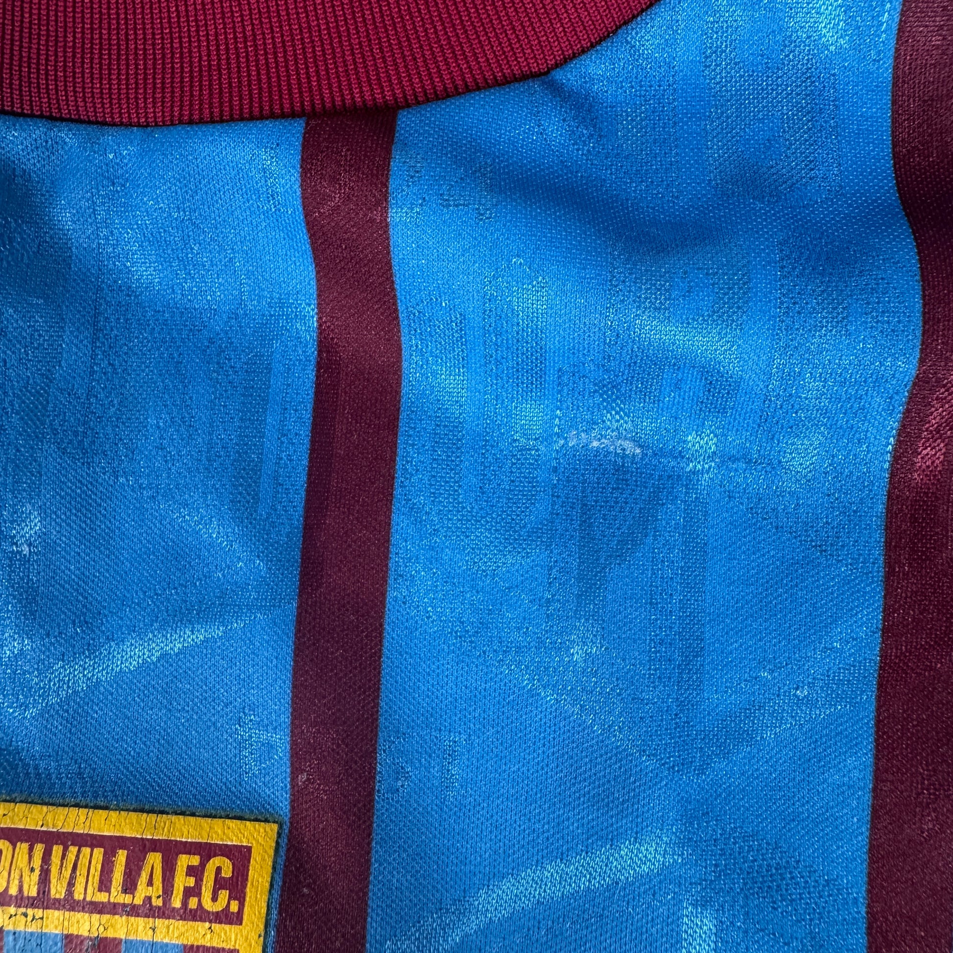 Aston Villa 1992/1993 Training Football Shirt XL – Football Shirt Kingdom