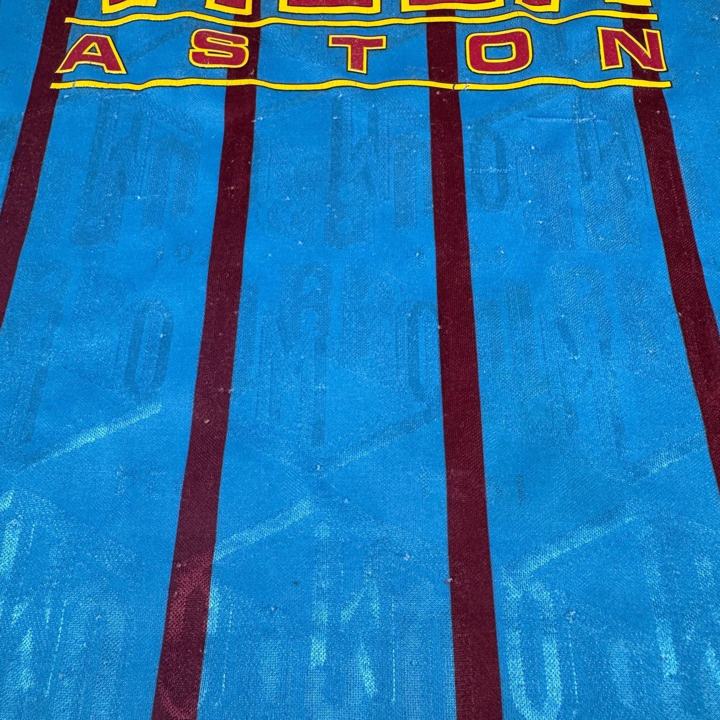 Aston Villa 1992/1993 Training Football Shirt XL – Football Shirt Kingdom