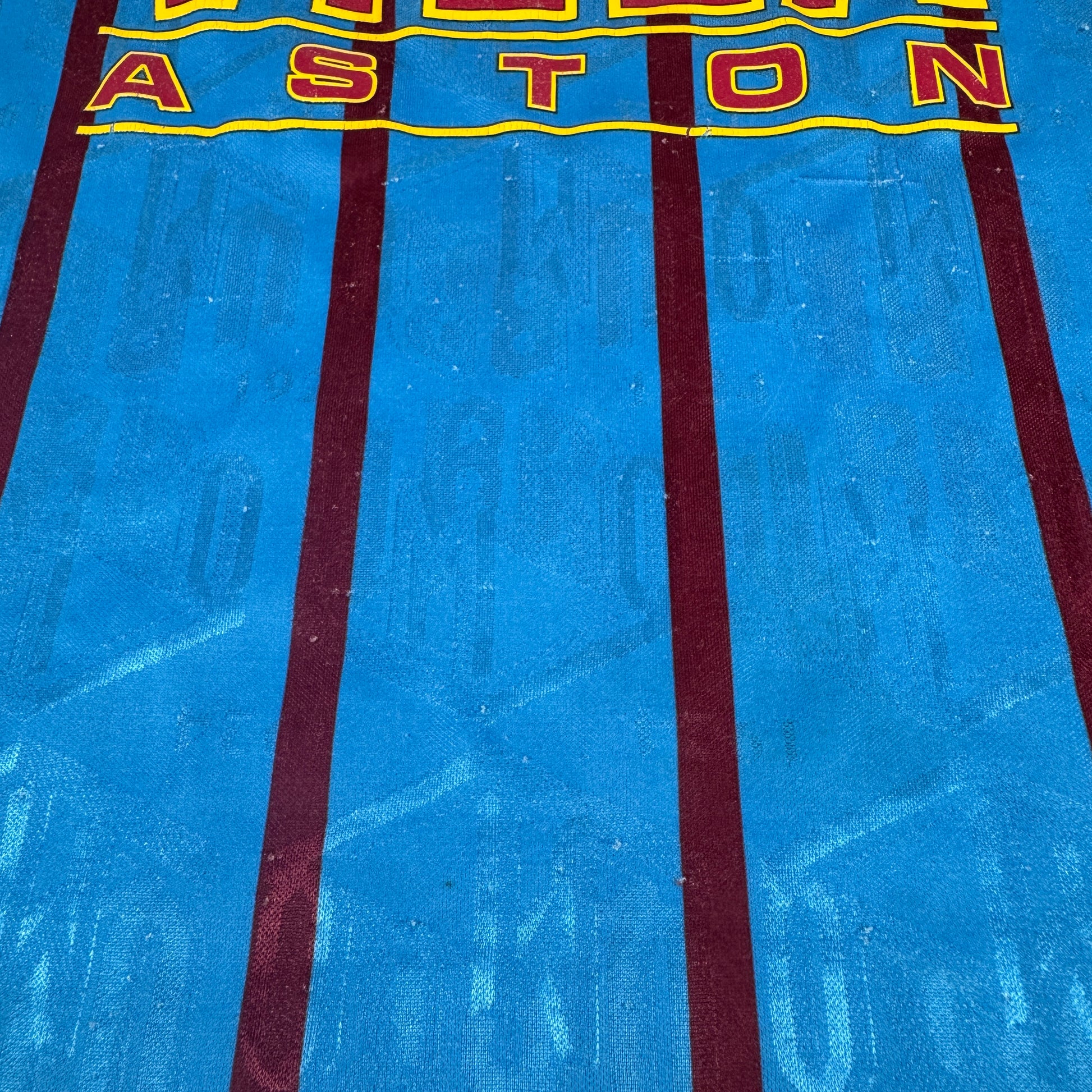 Aston Villa 1992/1993 Training Football Shirt XL – Football Shirt Kingdom