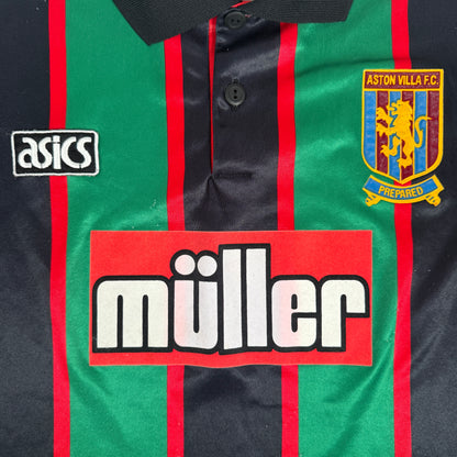 Aston Villa 1993/1994/1995 Away Football Shirt XL — front close-up