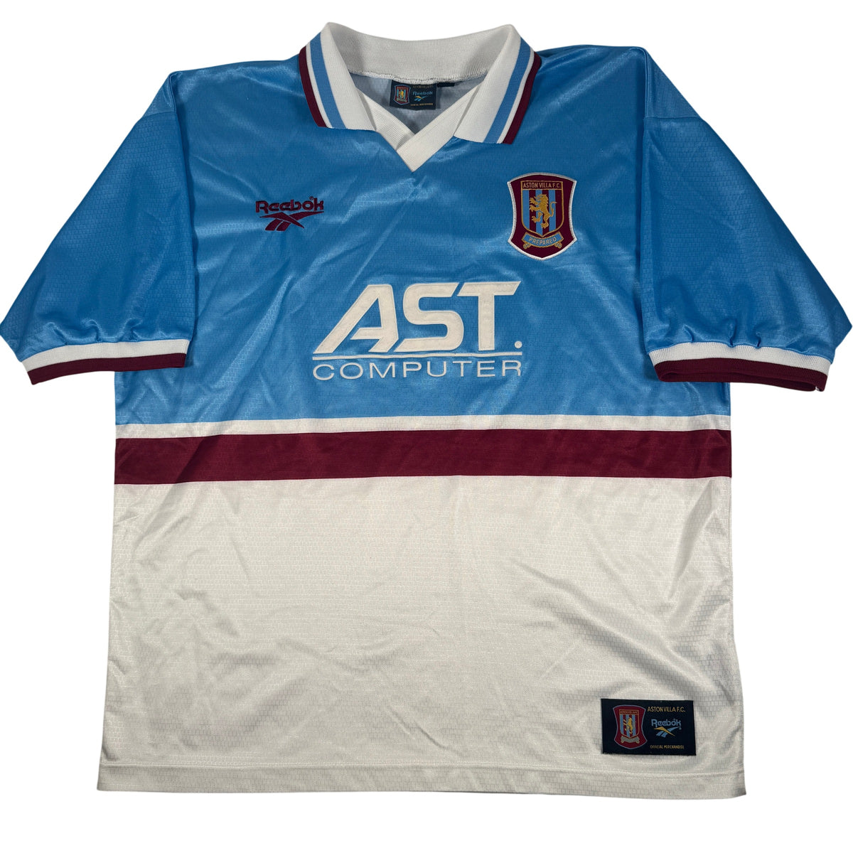 Front of Aston Villa 1997/1998 away football shirt, size XL