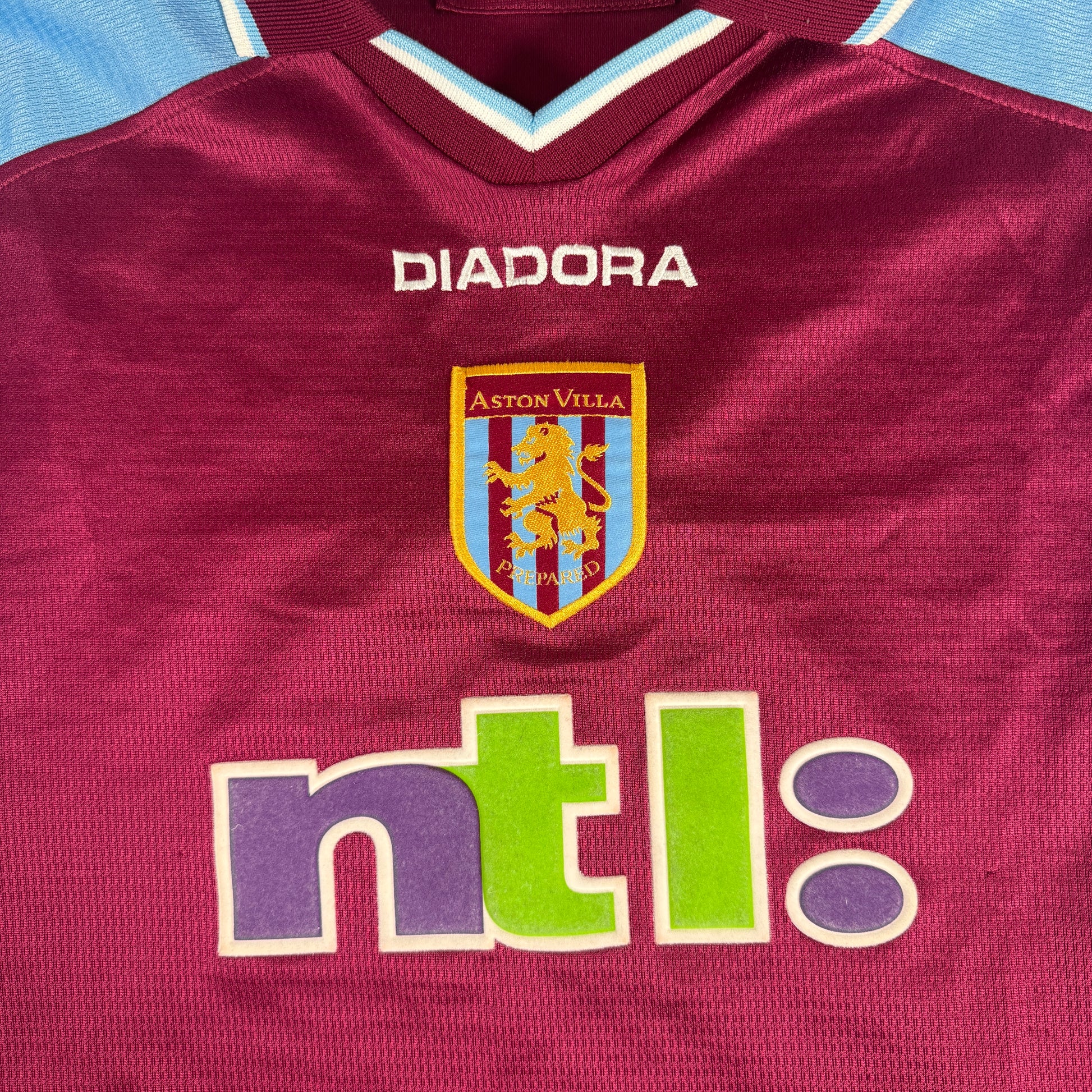 Aston Villa 2000/2001 Home Football Shirt Large – Football Shirt Kingdom