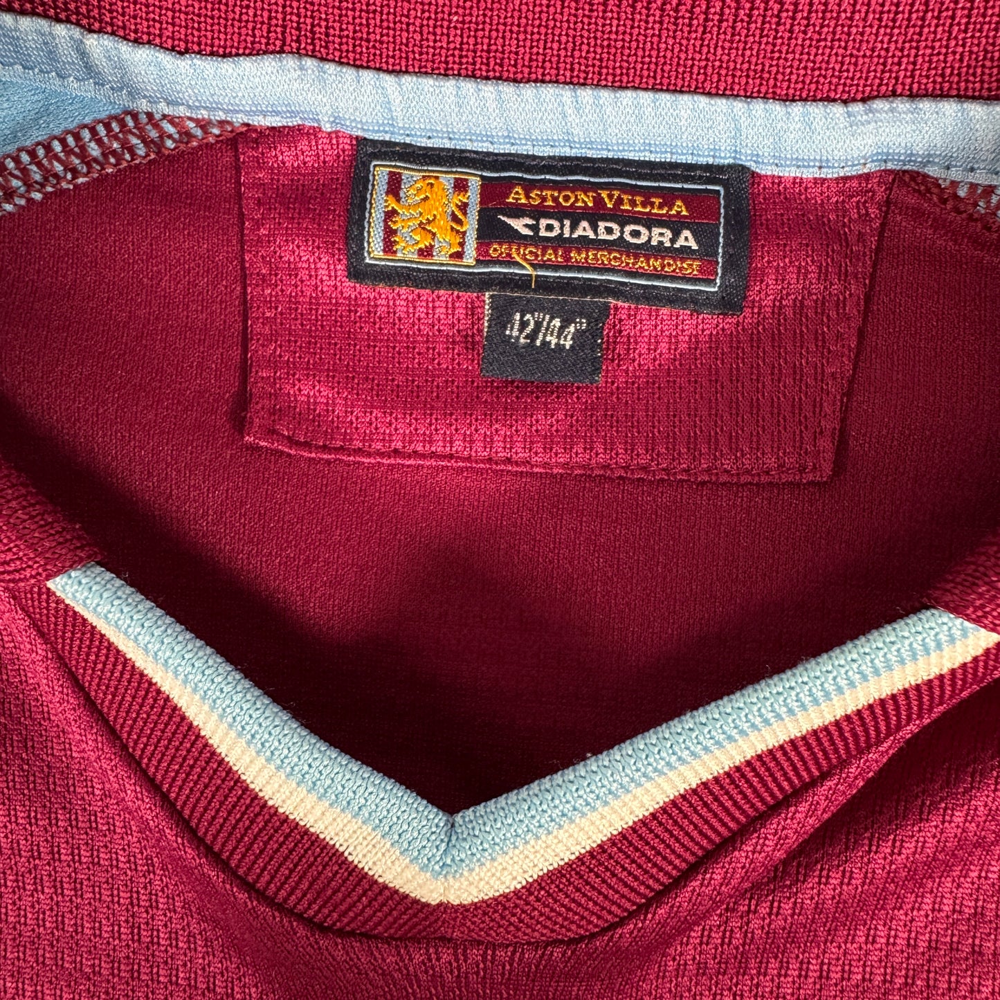 Aston Villa 2000/2001 Home Football Shirt Large – Football Shirt Kingdom