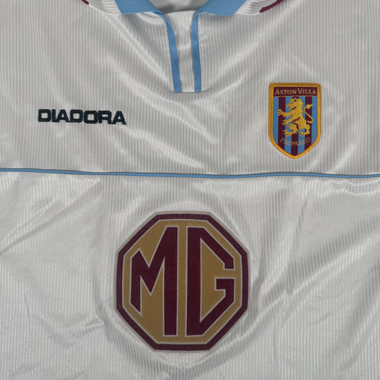 Aston Villa 2002/2003 Away Football Shirt XL – Football Shirt Kingdom