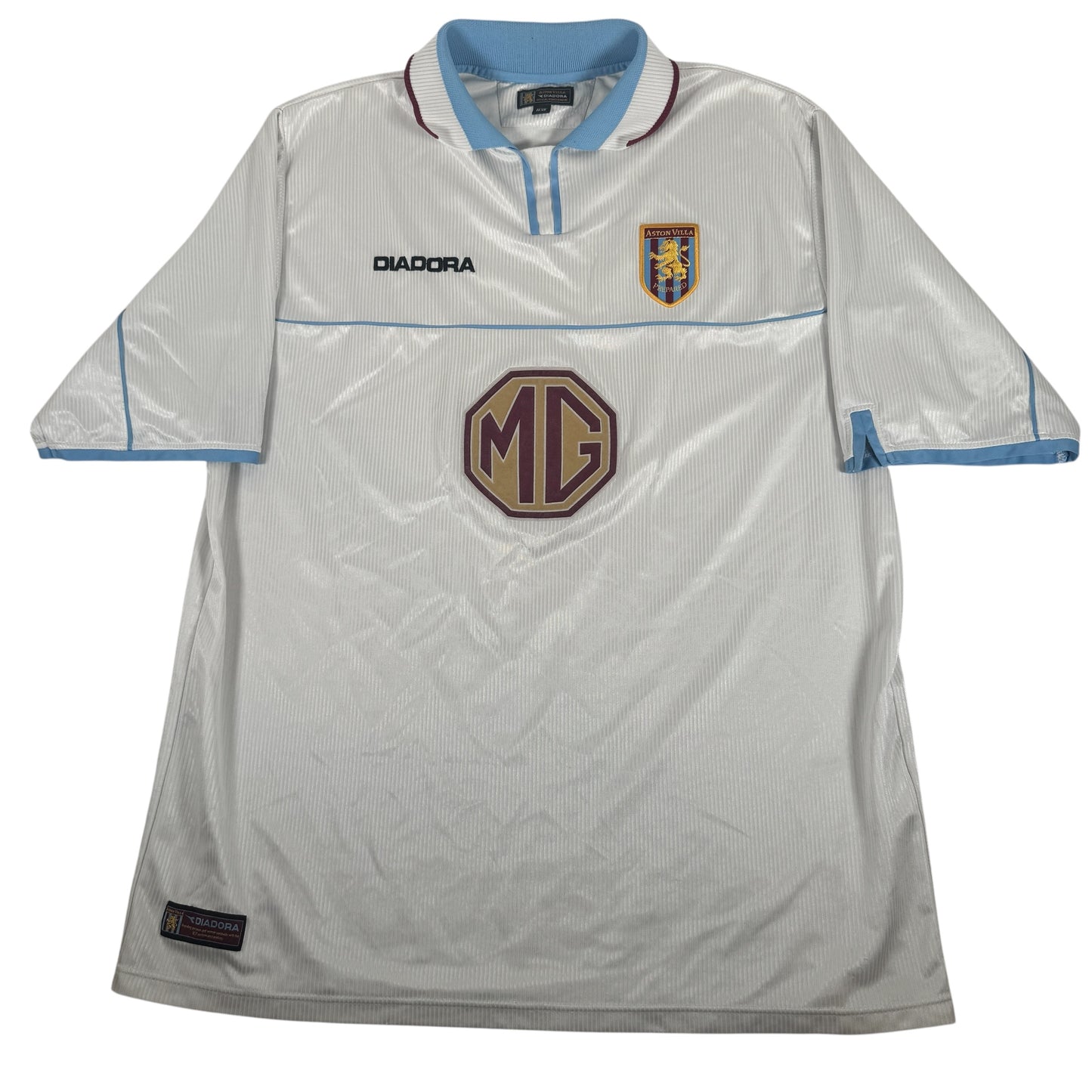 Aston Villa 2002/2003 Away Football Shirt XL – Football Shirt Kingdom