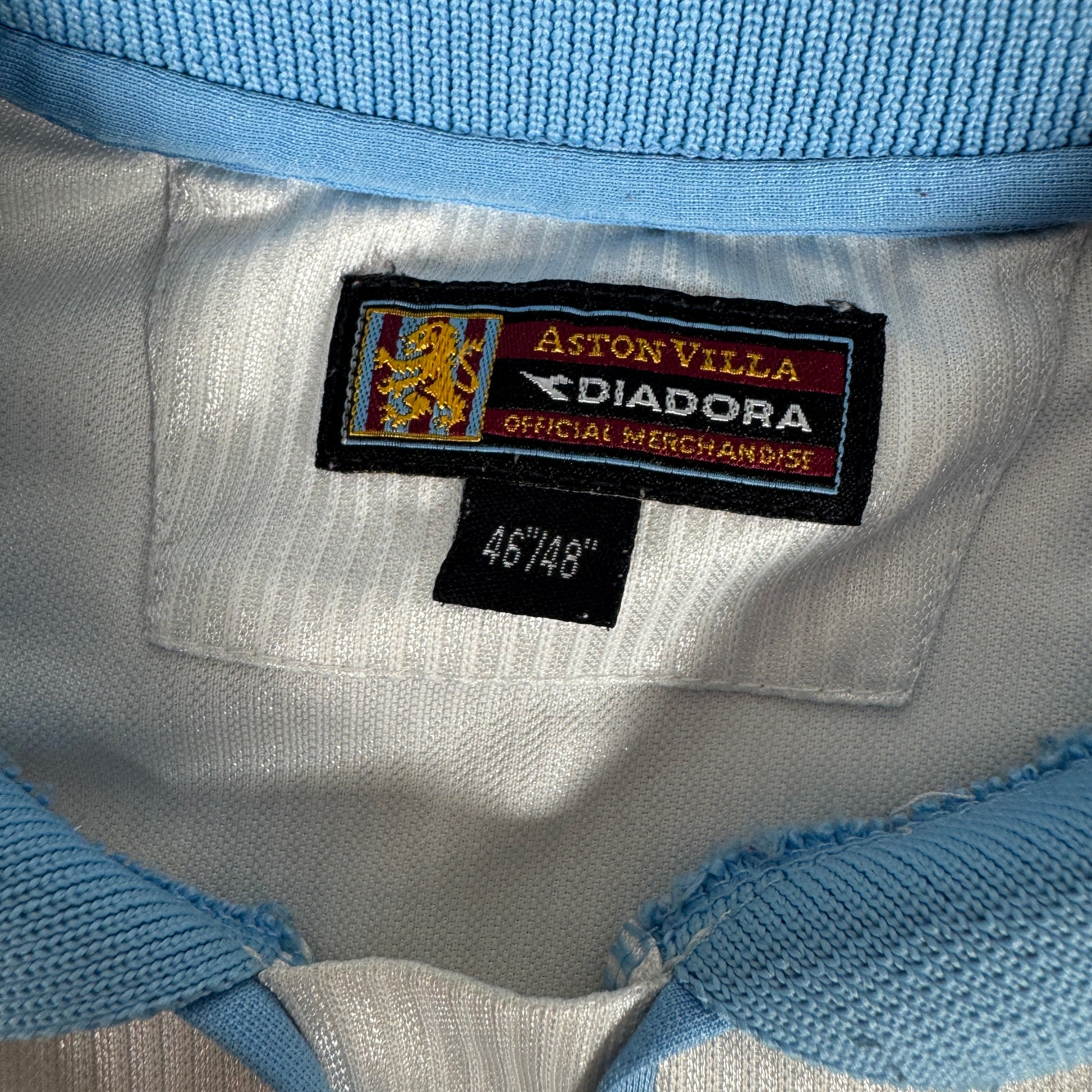 Aston Villa 2002/2003 Away Football Shirt XL – Football Shirt Kingdom