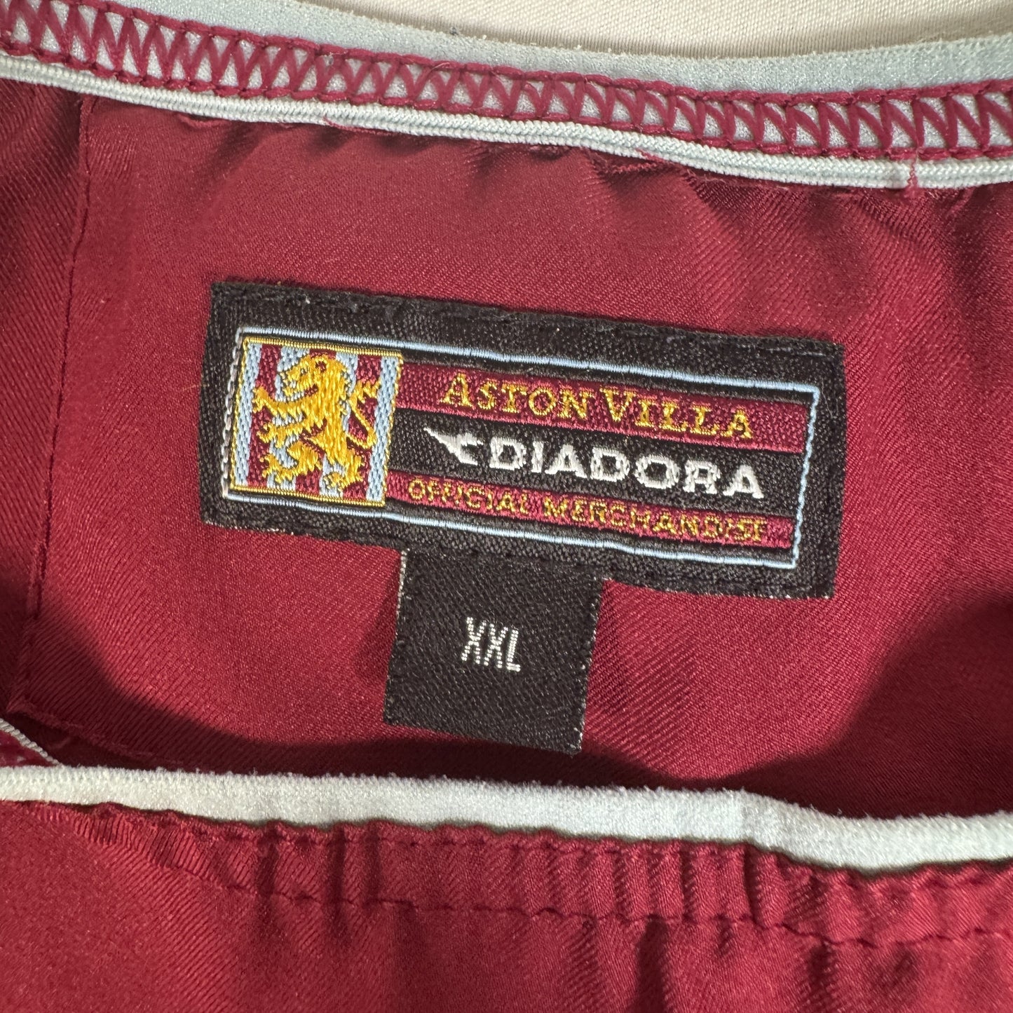 Aston Villa 2003/2004 Home Football Shirt XXL