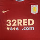 Aston Villa 2007/2008 Home Football Shirt 3XL