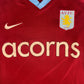 Aston Villa 2008/2009 Home Football Shirt Medium – Football Shirt Kingdom