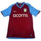 Aston Villa 2008/2009 Home Football Shirt Medium – Football Shirt Kingdom