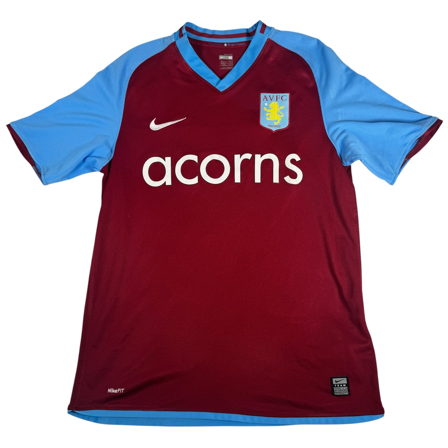 Aston Villa 2008/2009 Home Football Shirt Medium – Football Shirt Kingdom
