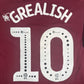 Grealish 10 Aston Villa 2018/2019 Home Football Shirt Large