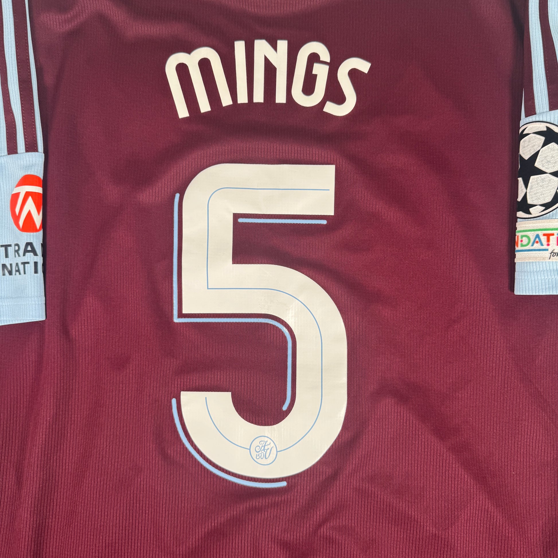 MINGS 5 Aston Villa 2024/2025 Home Football Shirt 3XL XXXL – Football Shirt Kingdom
