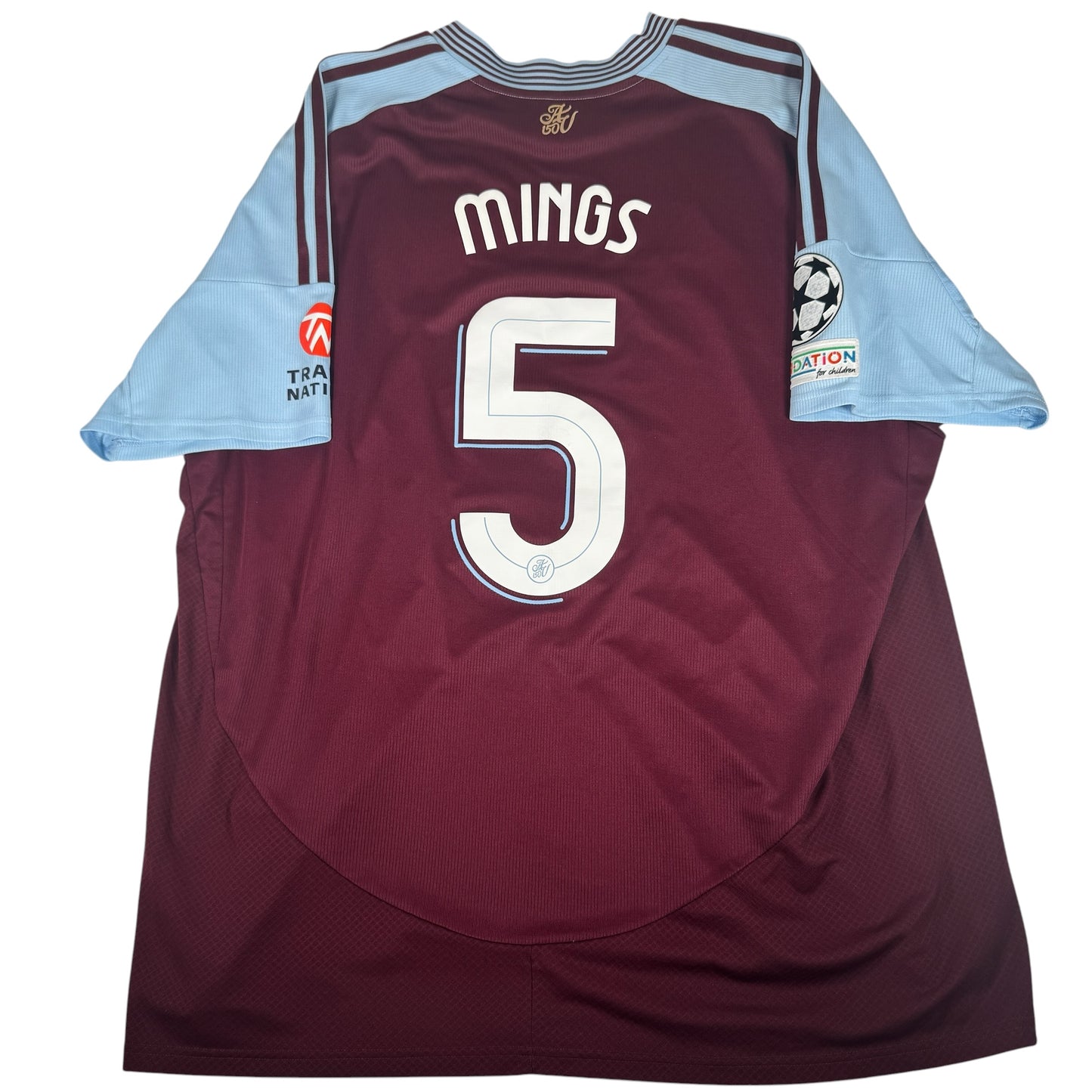 MINGS 5 Aston Villa 2024/2025 Home Football Shirt 3XL XXXL – Football Shirt Kingdom