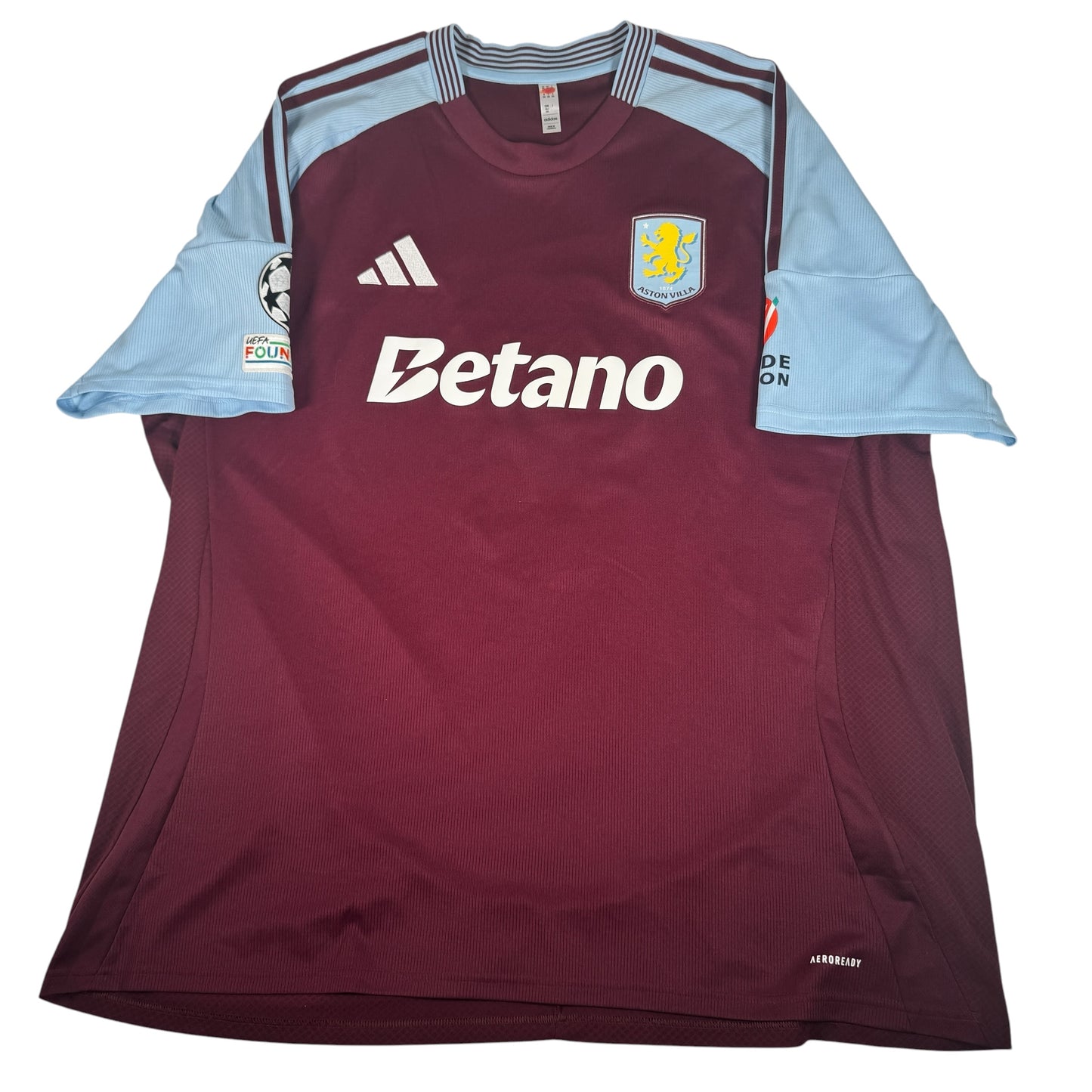 MINGS 5 Aston Villa 2024/2025 Home Football Shirt 3XL XXXL – Football Shirt Kingdom