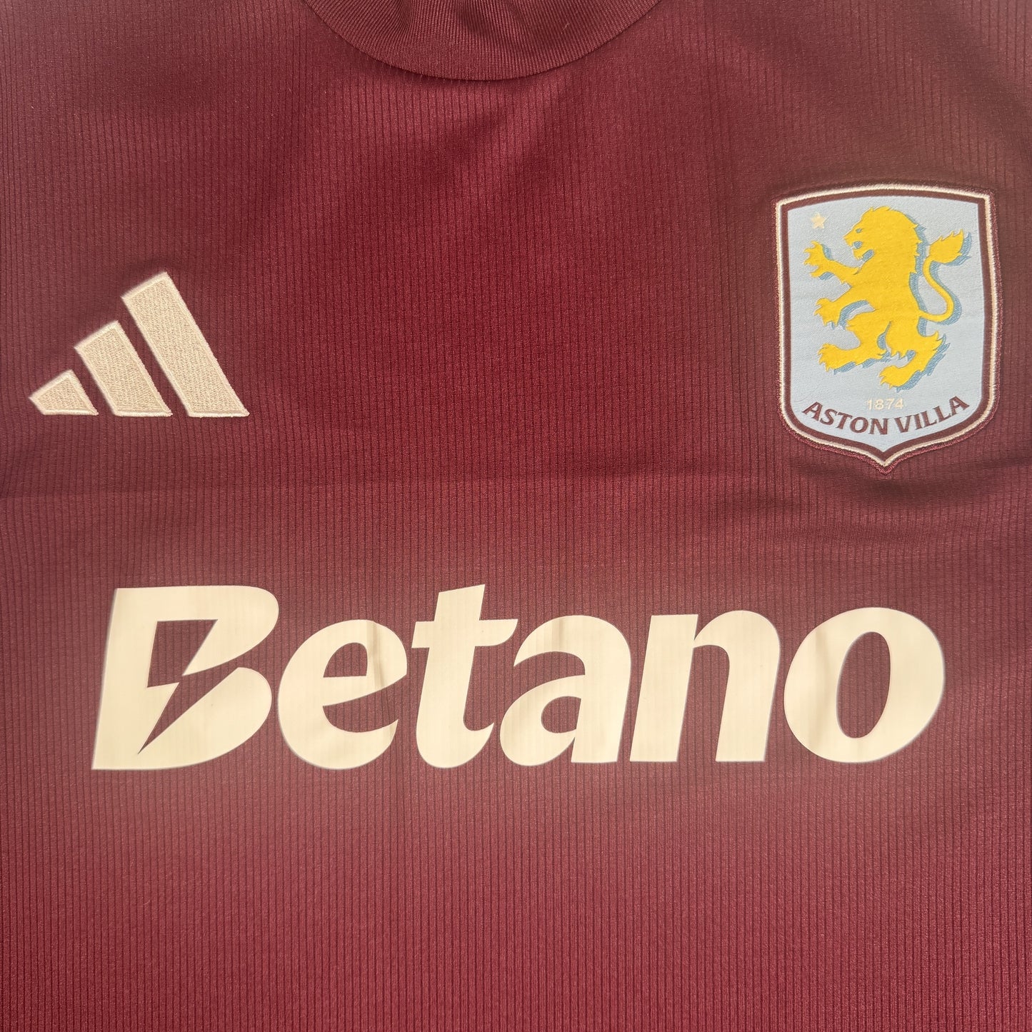 Aston Villa 2024/2025 Home Football Shirt 3XL