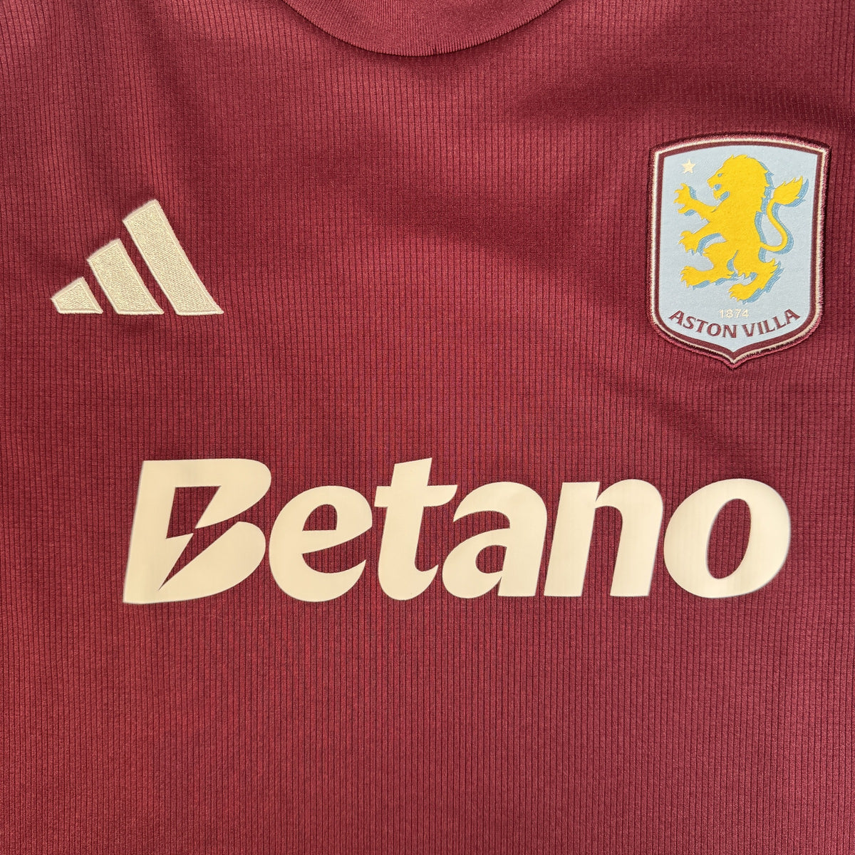 Aston Villa 2024/2025 Home Football Shirt 3XL