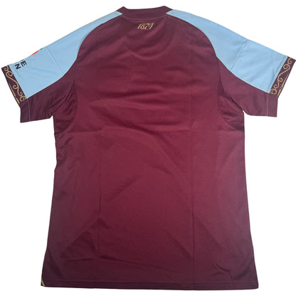 Aston Villa 2025/2026 Home Football Shirt Large BNWT