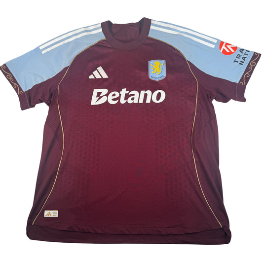 Front of Aston Villa 2025/2026 home football shirt, size XXL