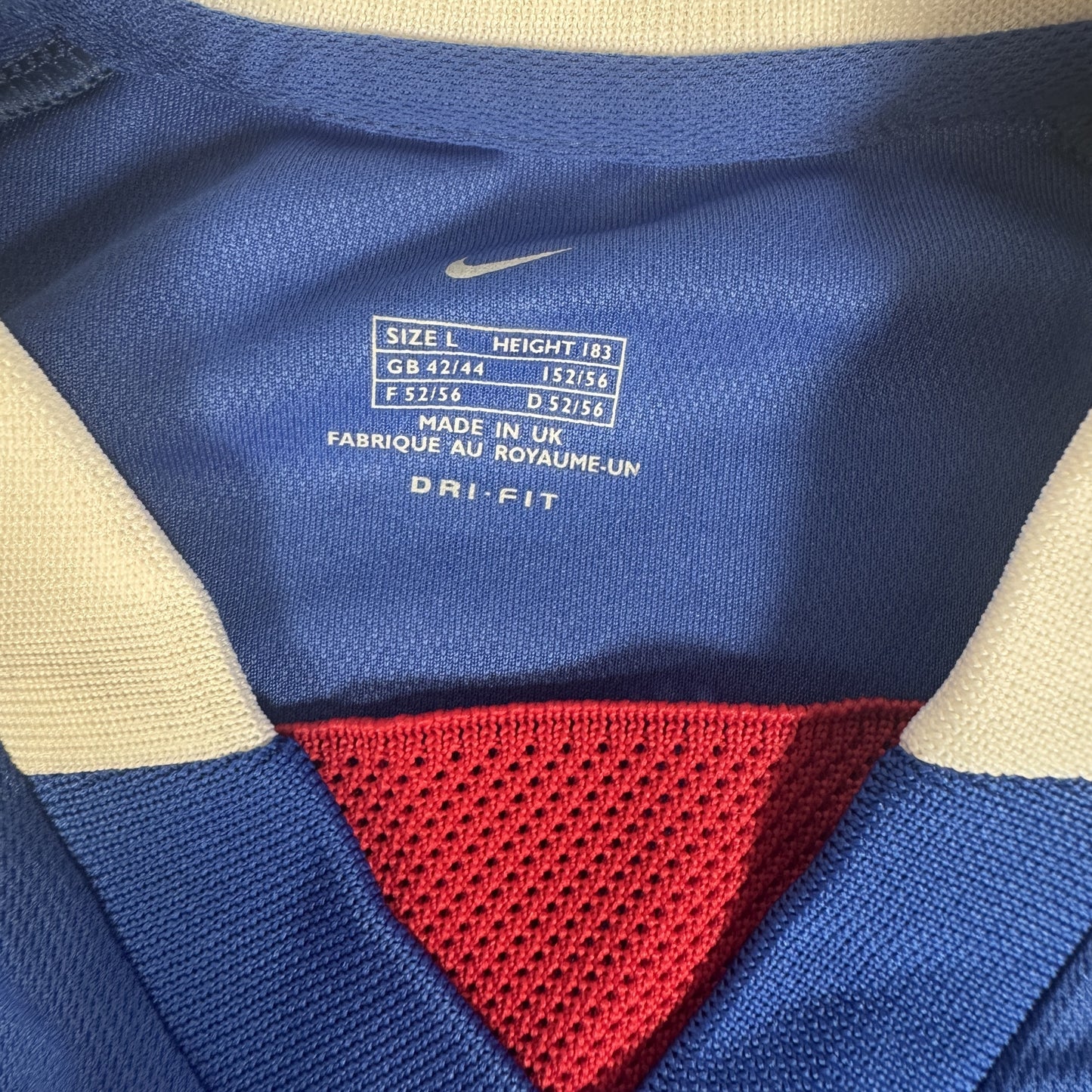 Rangers 2001/2002 Home Football Shirt Large BNWT