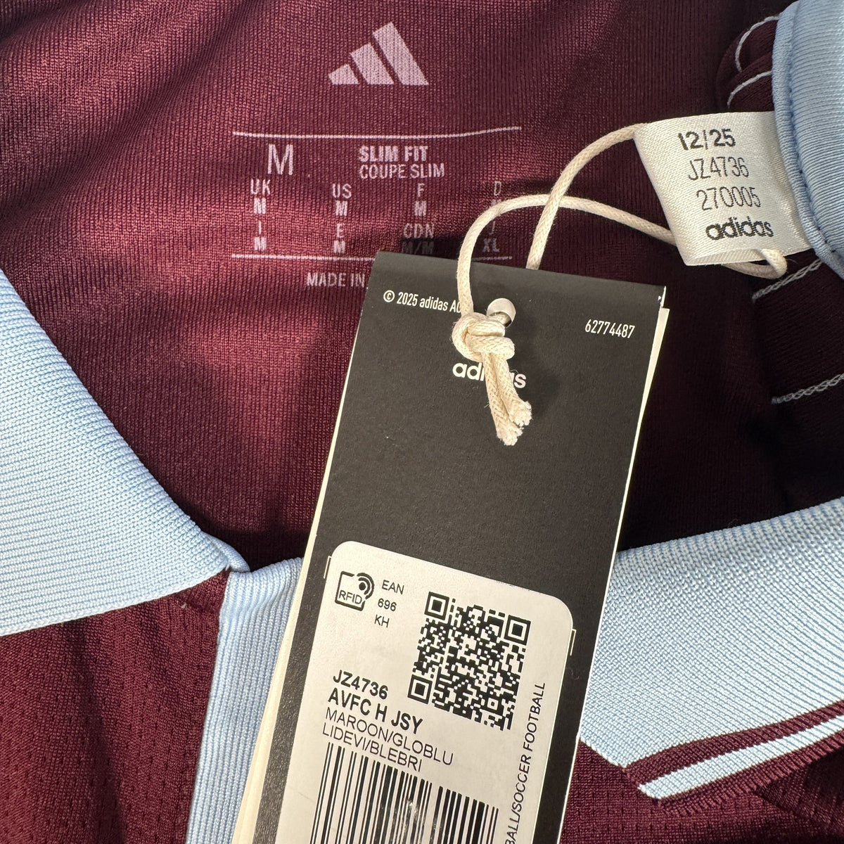 Watkins 11 Aston Villa 2026/2027 Home Football Shirt Medium BNWT