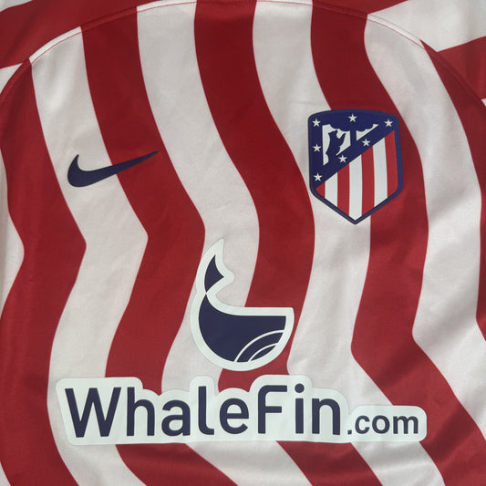 Atlético Madrid 2022/2023 Home Football Shirt XXL