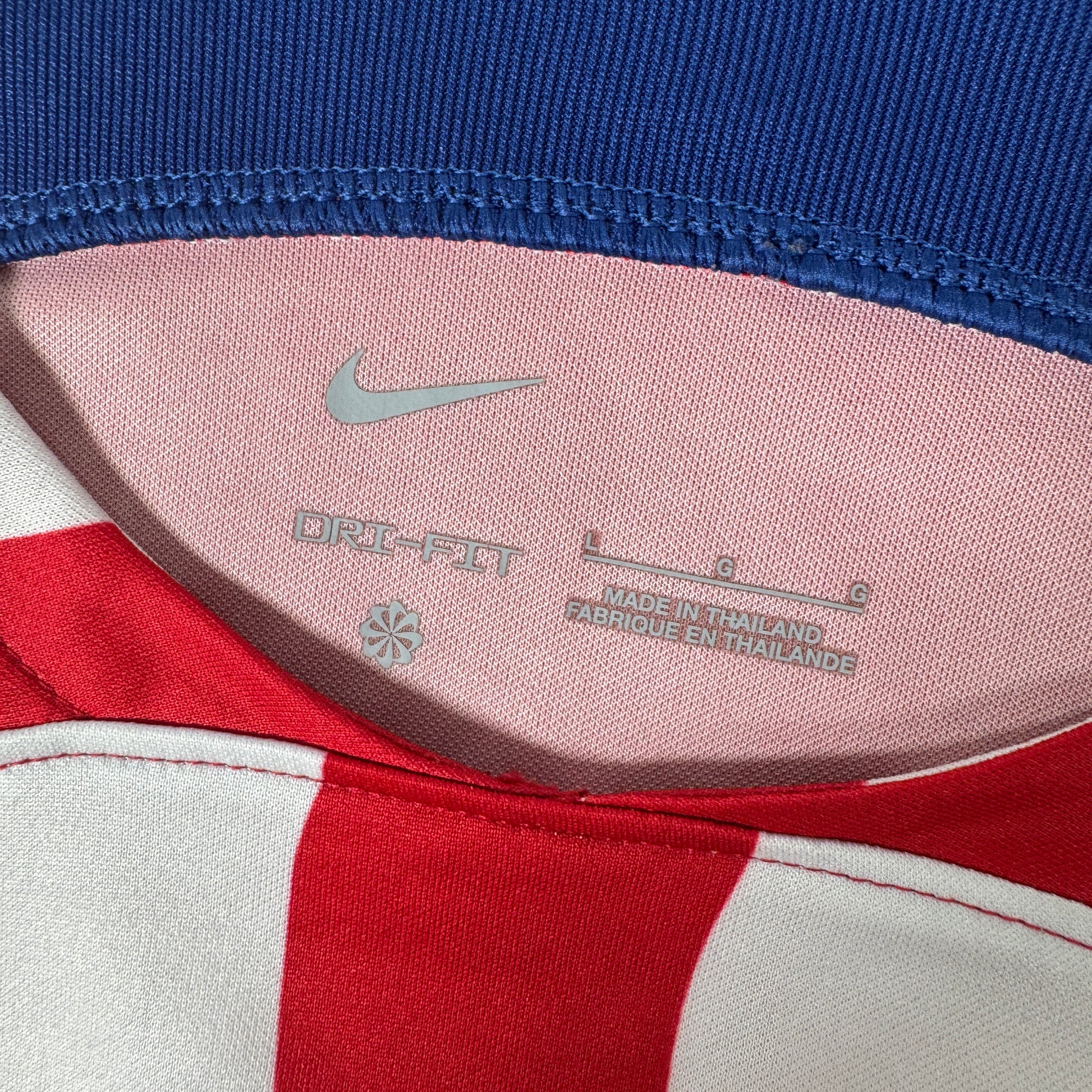 Atletico Madrid 2022/2023 Home Football Shirt Large – Football Shirt Kingdom