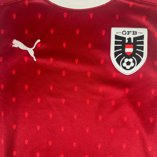 Austria 2020/2021 Home Football Shirt Small – Football Shirt Kingdom