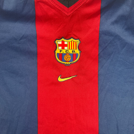 Barcelona 1998/1999 Home Football Shirt Large – Football Shirt Kingdom