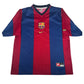 Barcelona 1998/1999 Home Football Shirt Large – Football Shirt Kingdom