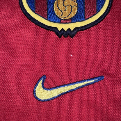 Barcelona 1998/1999 home football shirt, size Medium