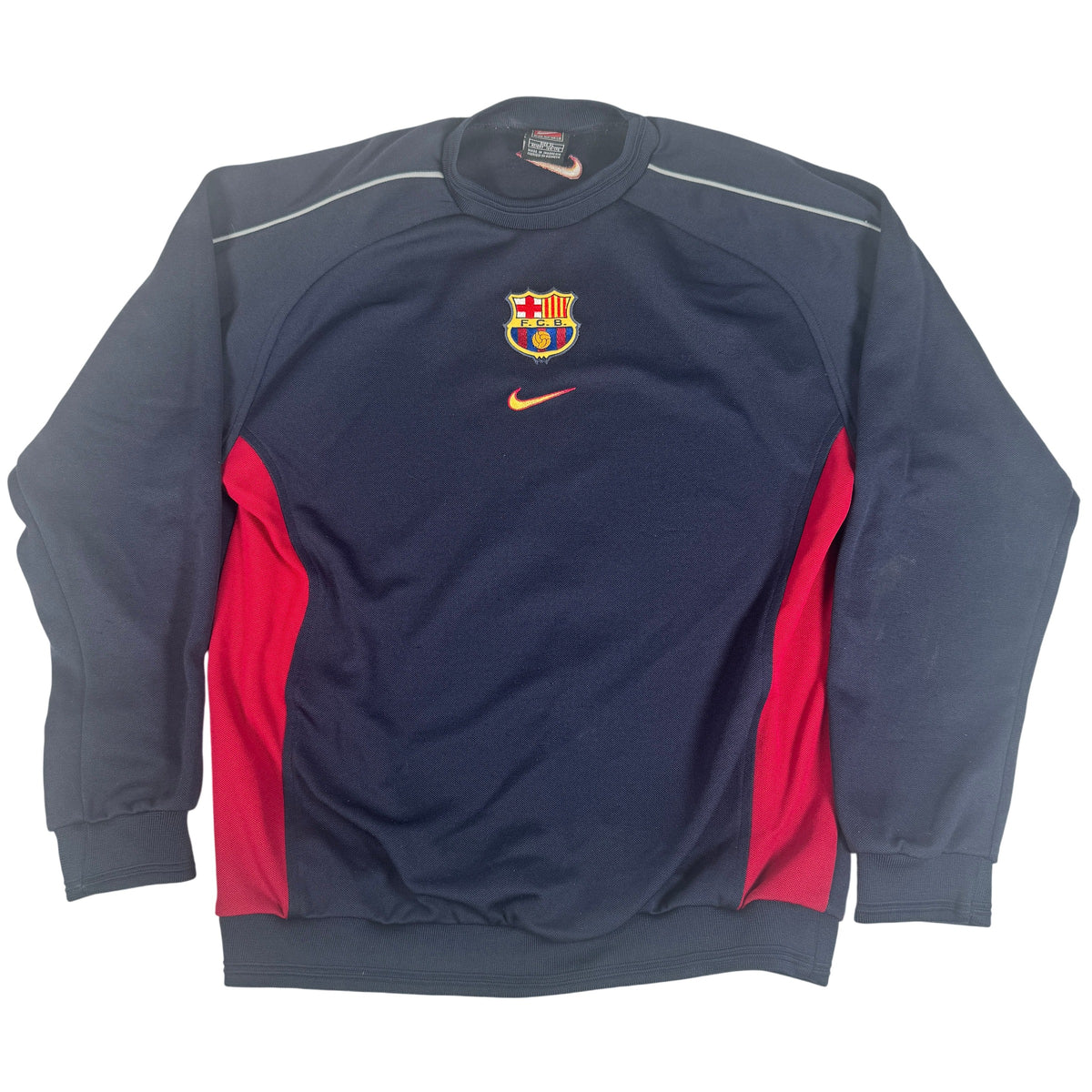 Barcelona 1999/2000 Training Football Sweatshirt XL